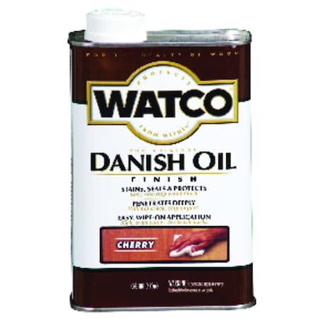 Watco Watco Transparent Cherry Oil-Based Danish Oil 1 pt 65251
